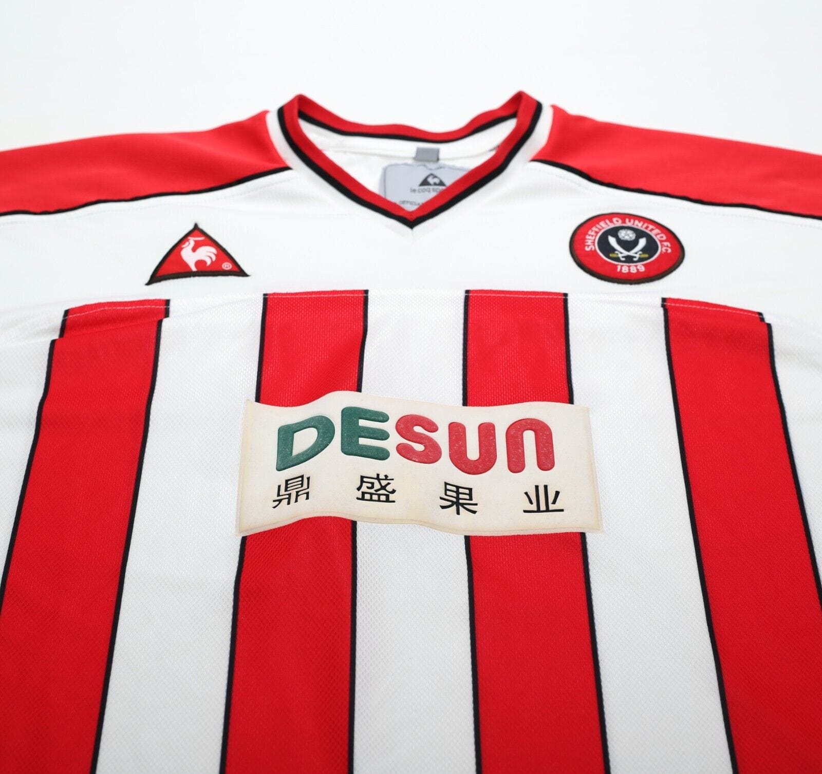 2002/04 SHEFFIELD UNITED Vintage le coq sportif Football Shirt (XL)