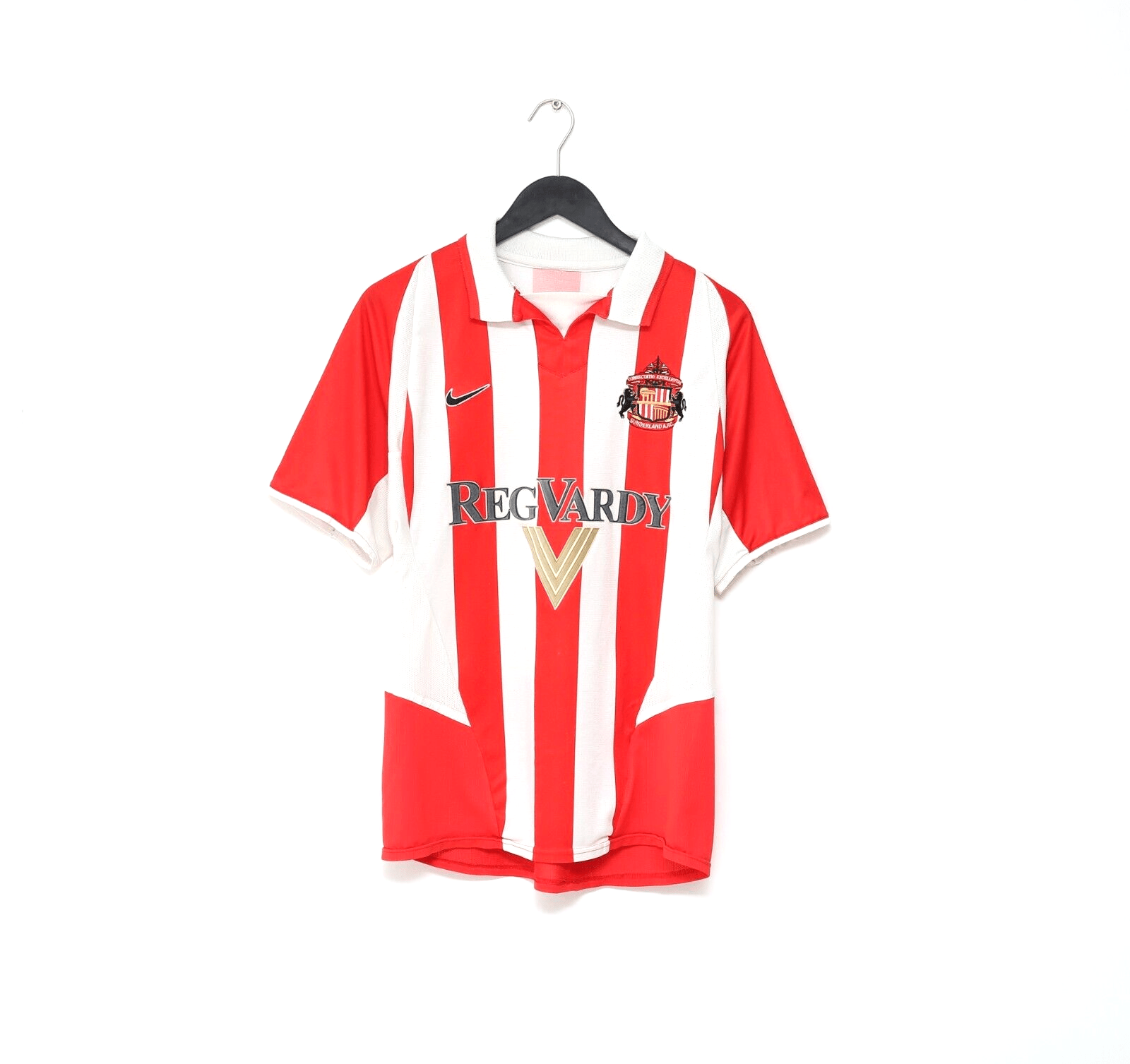 2002/04 SUNDERLAND Vintage Nike Home Football Shirt (M)