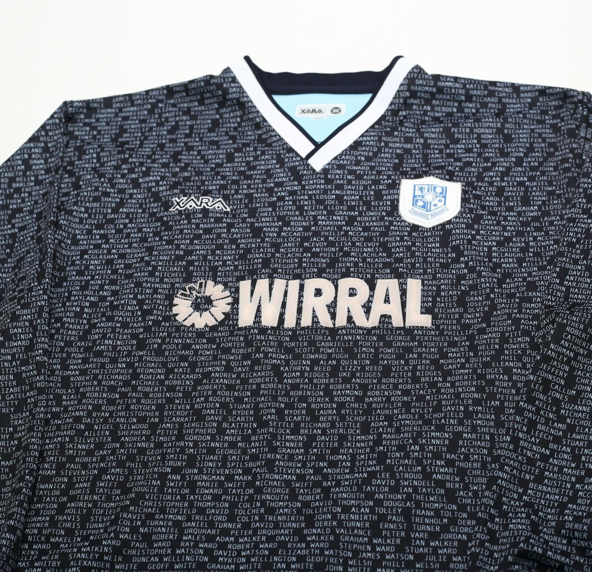 2002/04 TRANMERE ROVERS Vintage XARA Special Supporters LS Football Shirt (L)