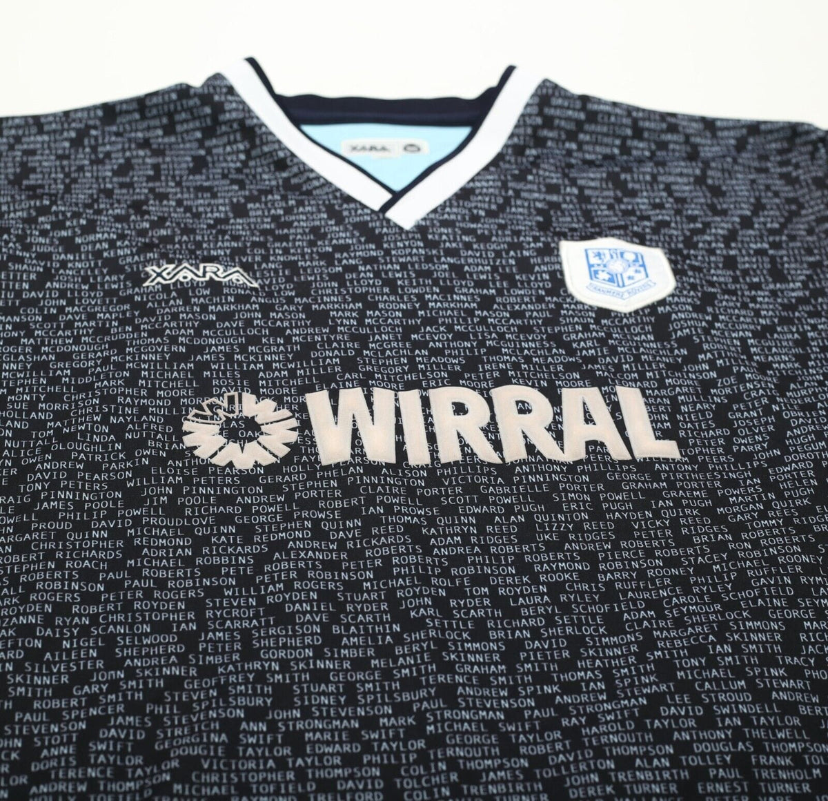 2002/04 TRANMERE ROVERS Vintage XARA Special Supporters LS Football Shirt (L)