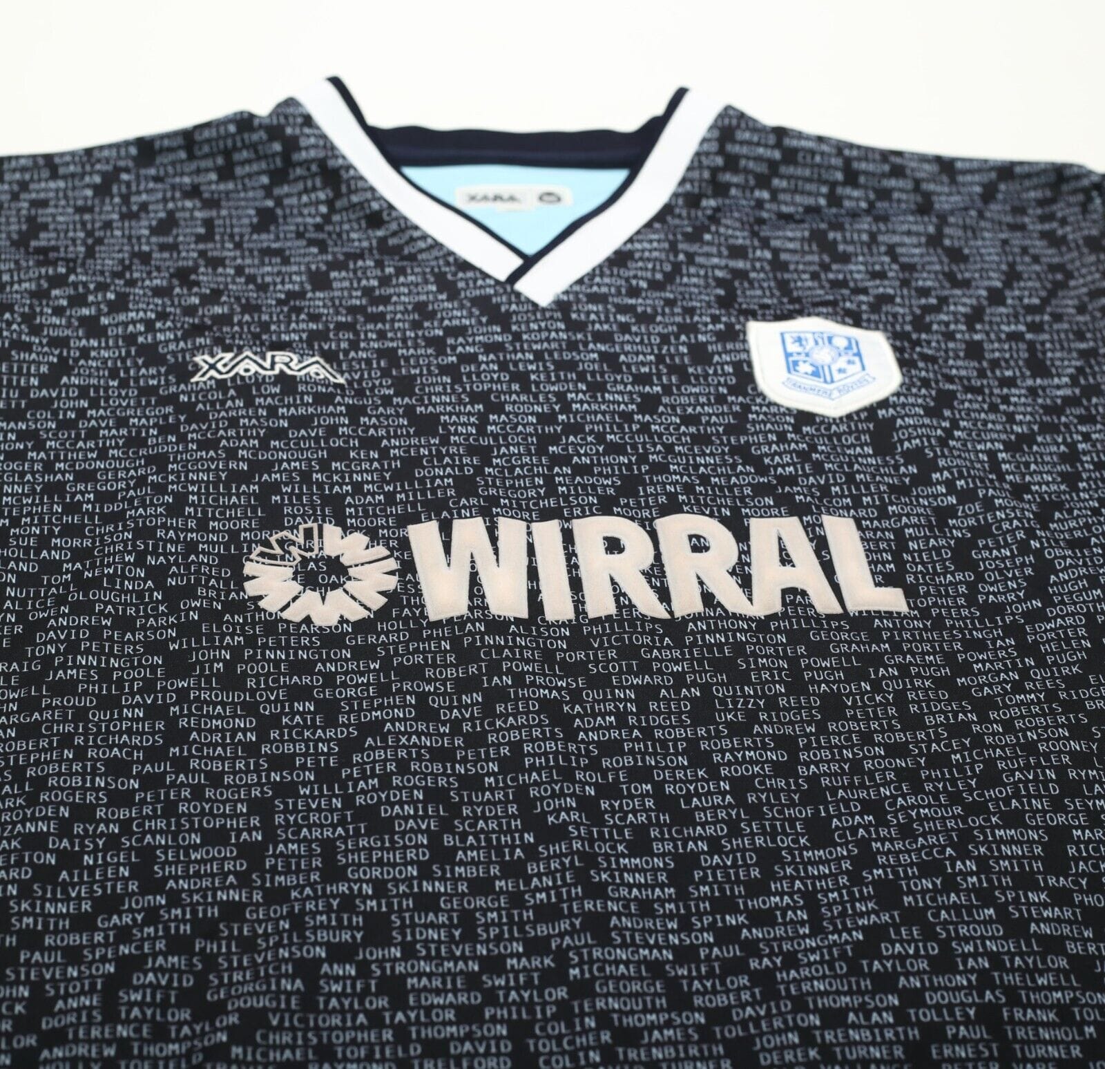 2002/04 TRANMERE ROVERS Vintage XARA Special Supporters LS
