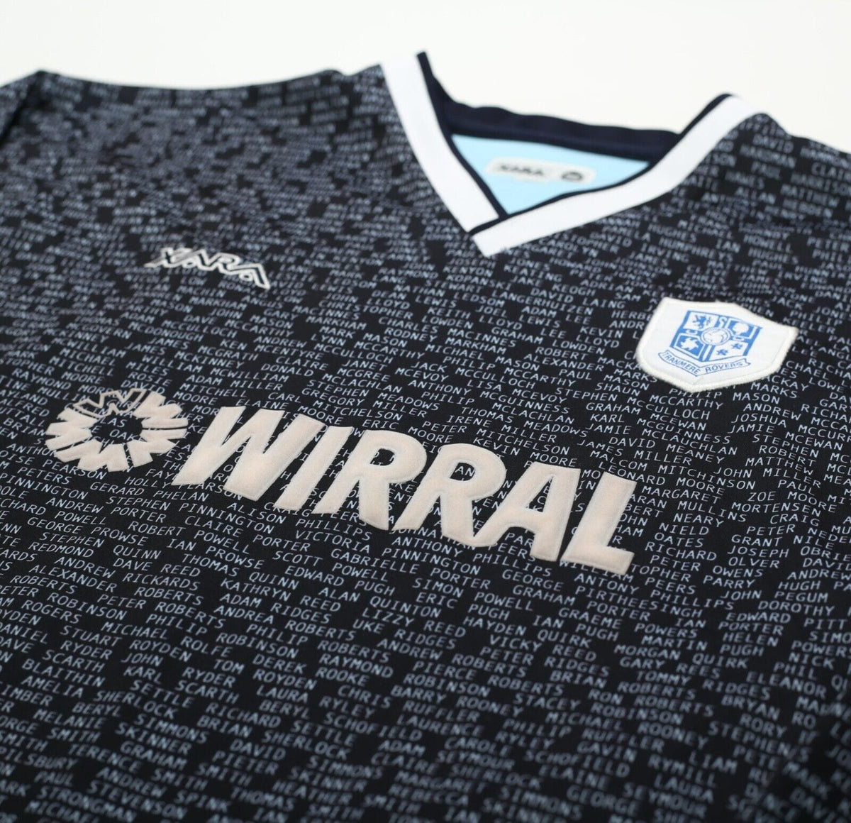 2002/04 TRANMERE ROVERS Vintage XARA Special Supporters LS Football Shirt (L)
