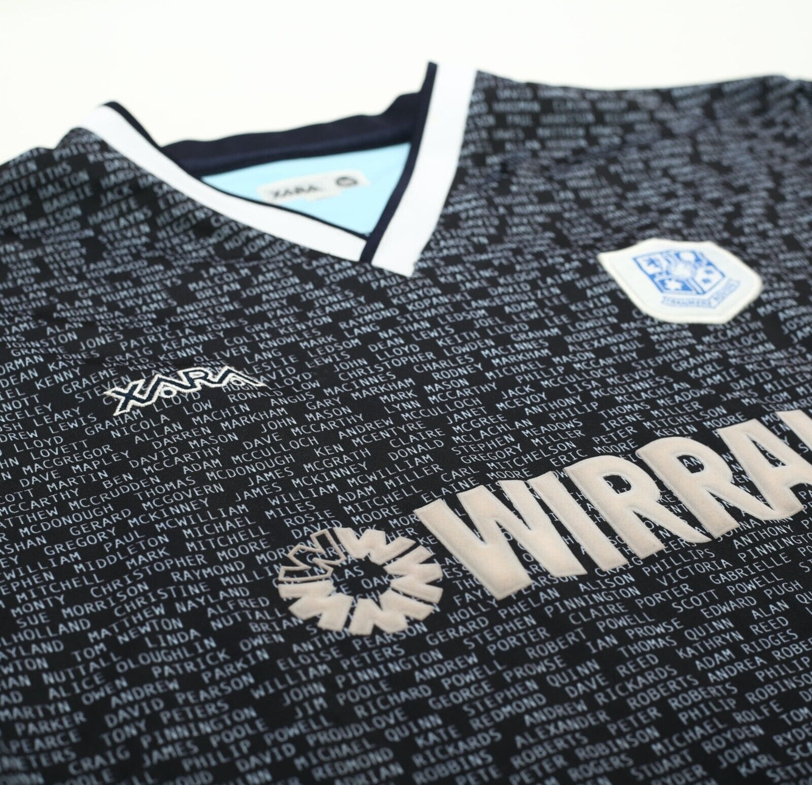 2002/04 TRANMERE ROVERS Vintage XARA Special Supporters LS Football Shirt (L)