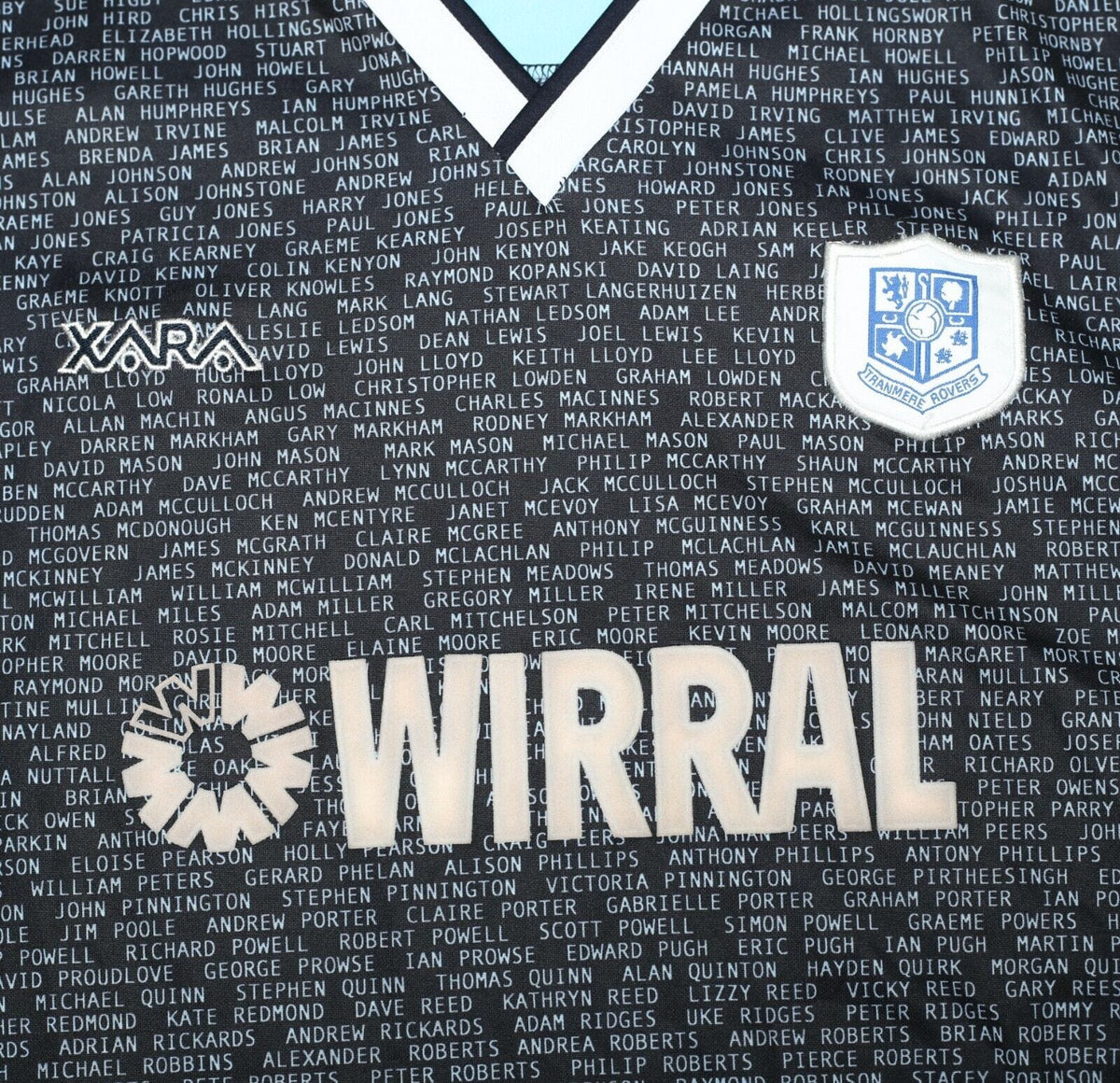 2002/04 TRANMERE ROVERS Vintage XARA Special Supporters LS Football Shirt (L)