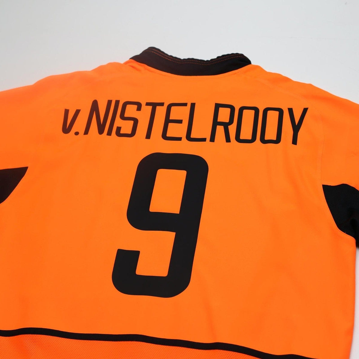 2002/04 Van Nistelrooy #9 Holland Vintage Nike Home Football Shirt (L)