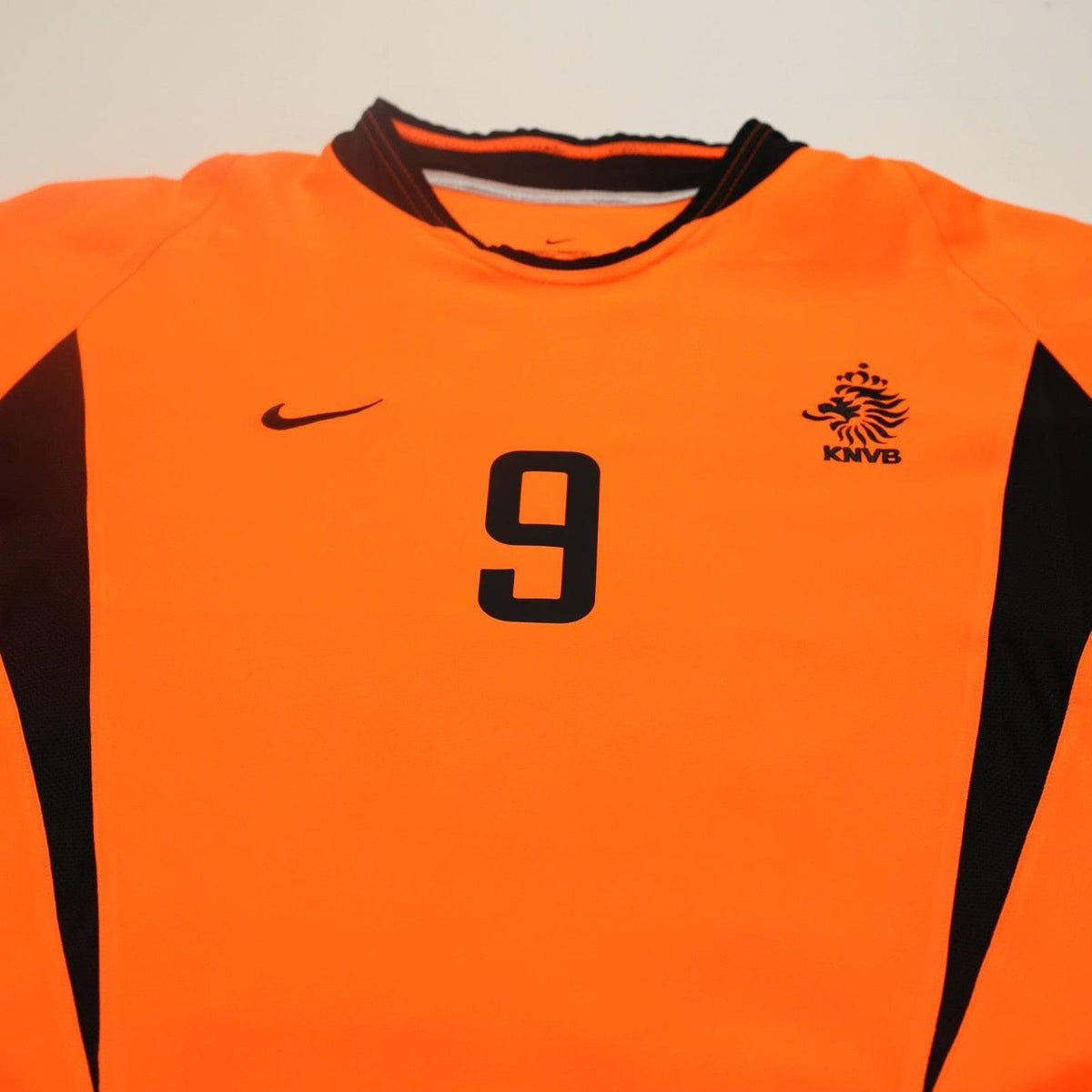 2002/04 Van Nistelrooy #9 Holland Vintage Nike Home Football Shirt (L)