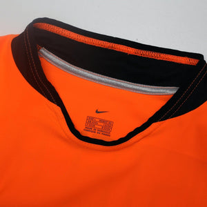 2002/04 Van Nistelrooy #9 Holland Vintage Nike Home Football Shirt (L)