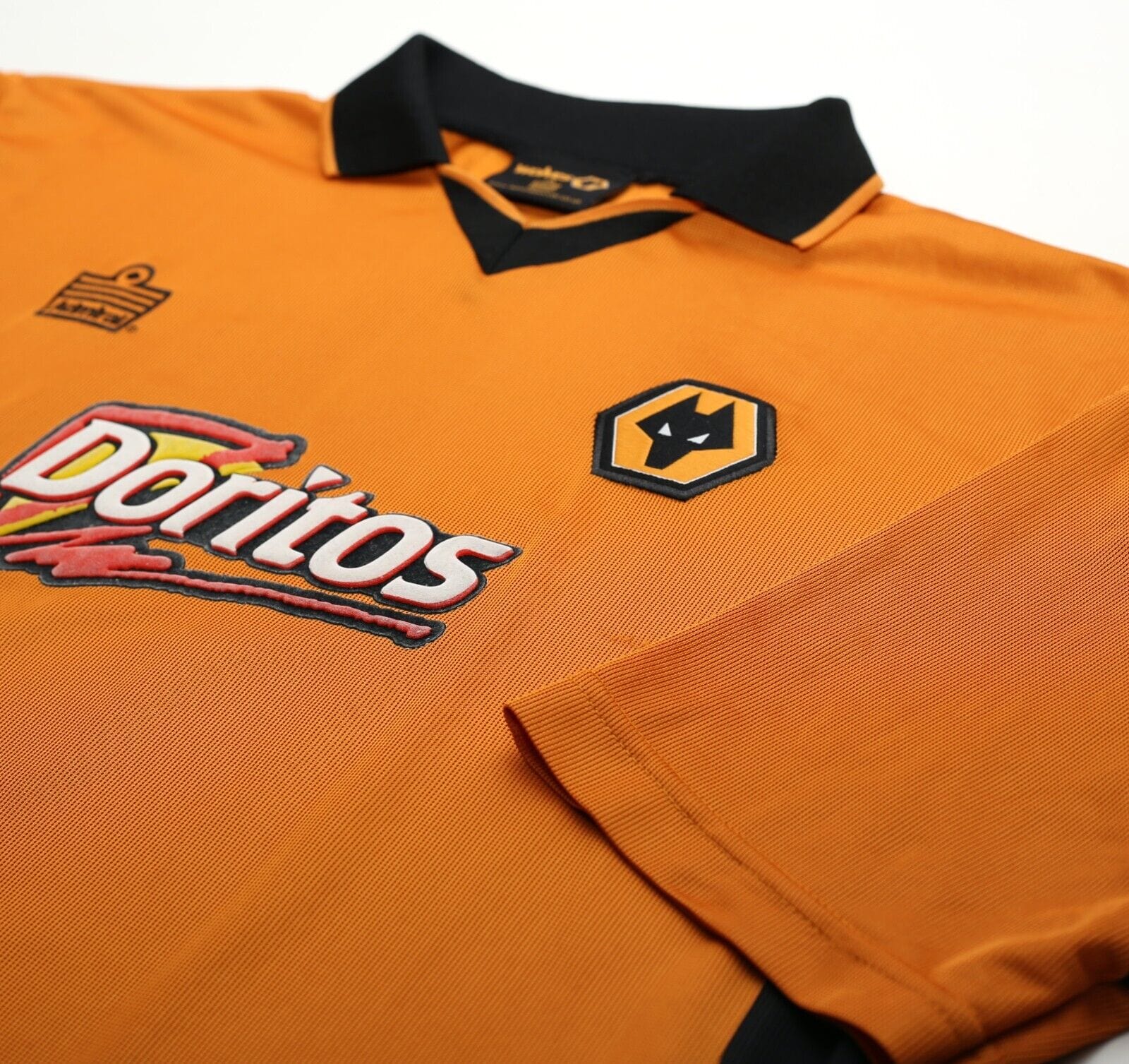 2002/04 WOLVERHAMPTON WANDERERS Admiral Home Football Shirt (XL) Wolves Doritos