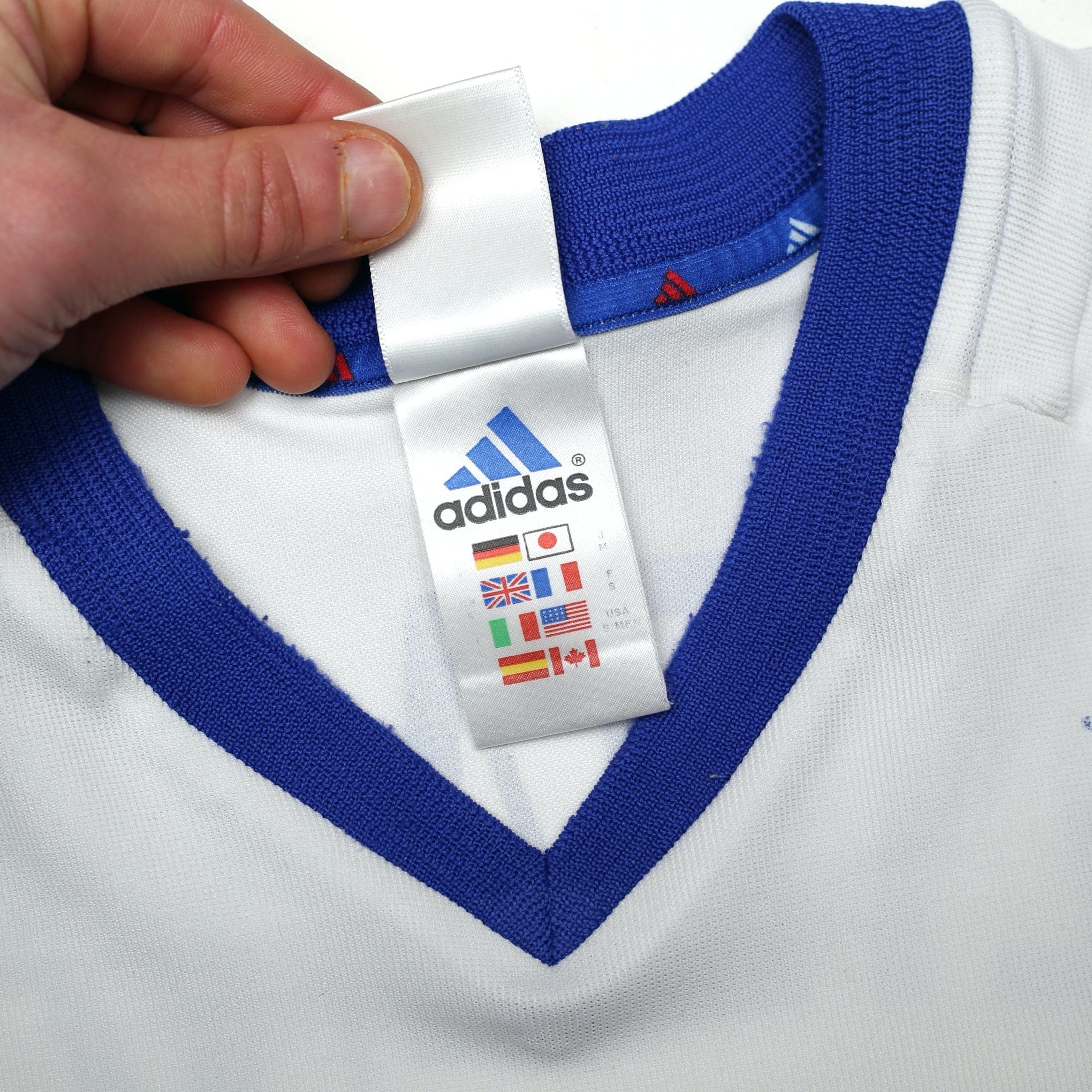 2002/04 Zidane #10 France Vintage adidas Away Football Shirt (S)
