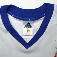 2002/04 Zidane #10 France Vintage adidas Away Football Shirt (S)