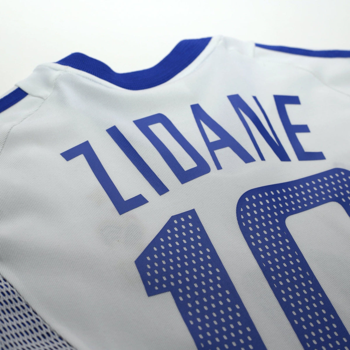 2002/04 Zidane #10 France Vintage adidas Away Football Shirt (S)
