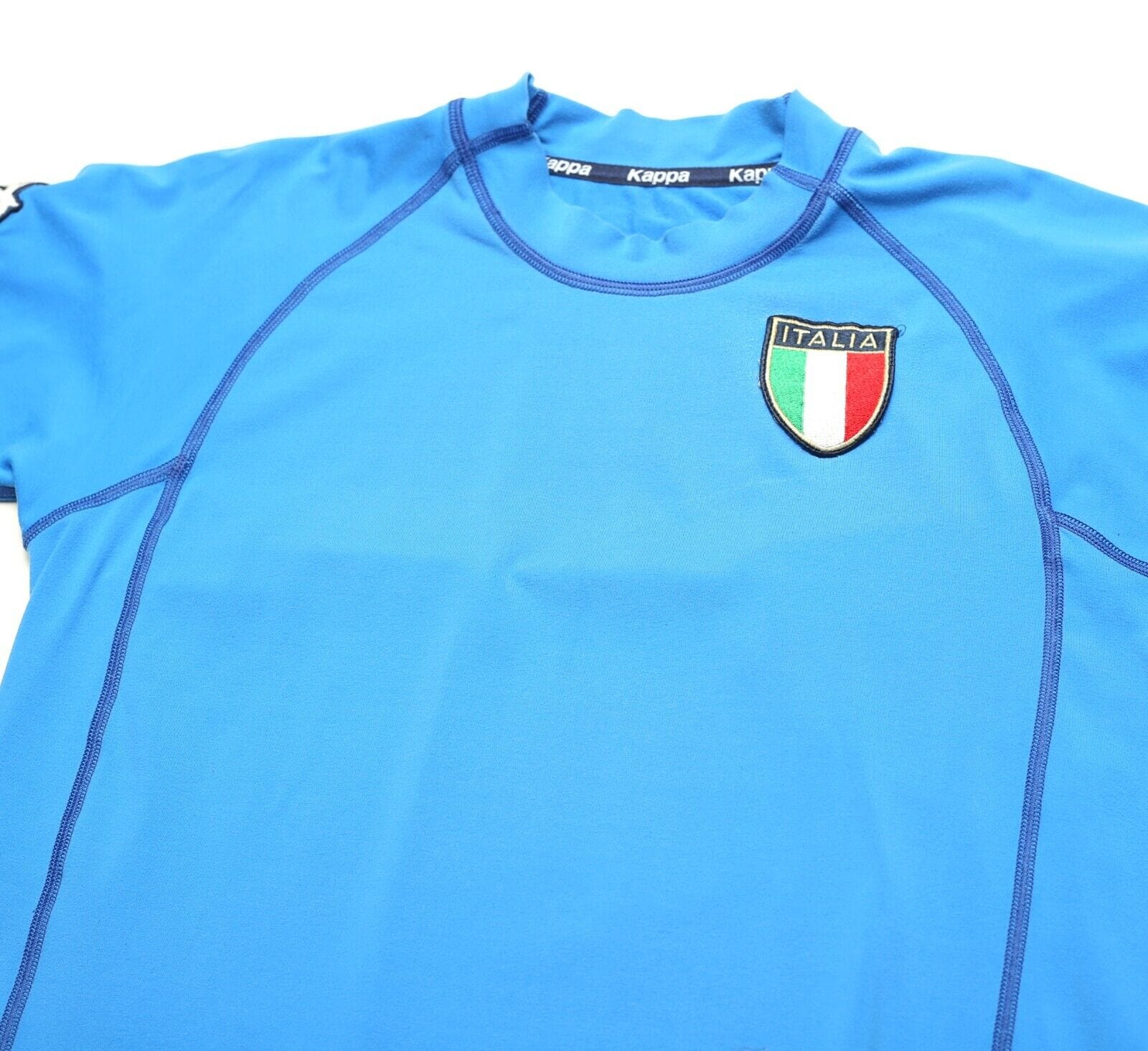 2002 ITALY Vintage Kappa Combat Football Shirt Jersey (M) WC 2002
