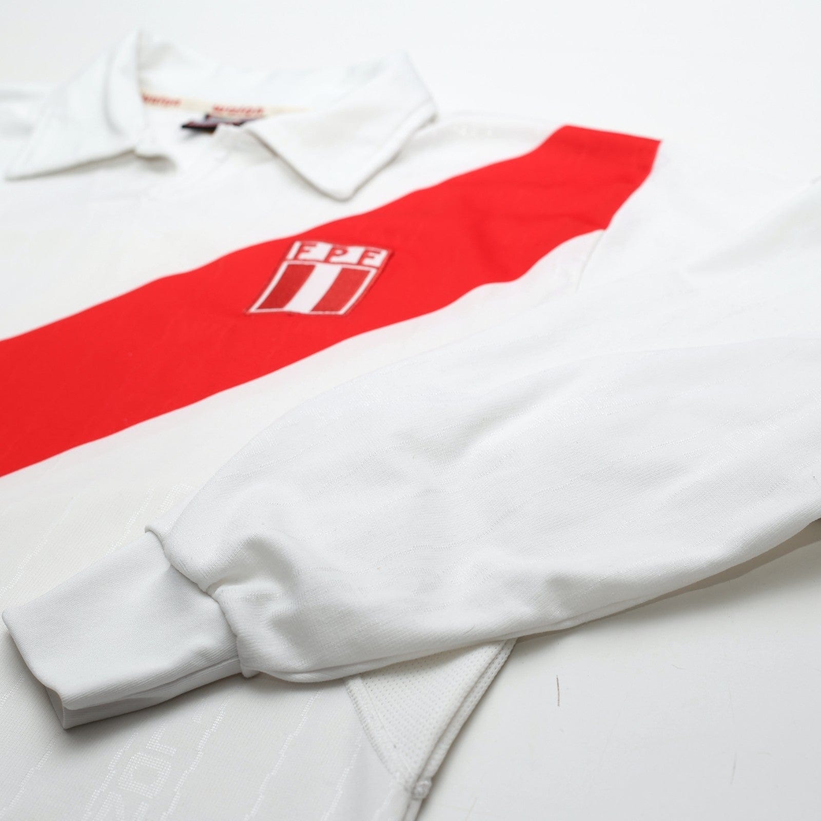 2002 Peru Vintage Walon Long Sleeve Home Football Shirt (L)