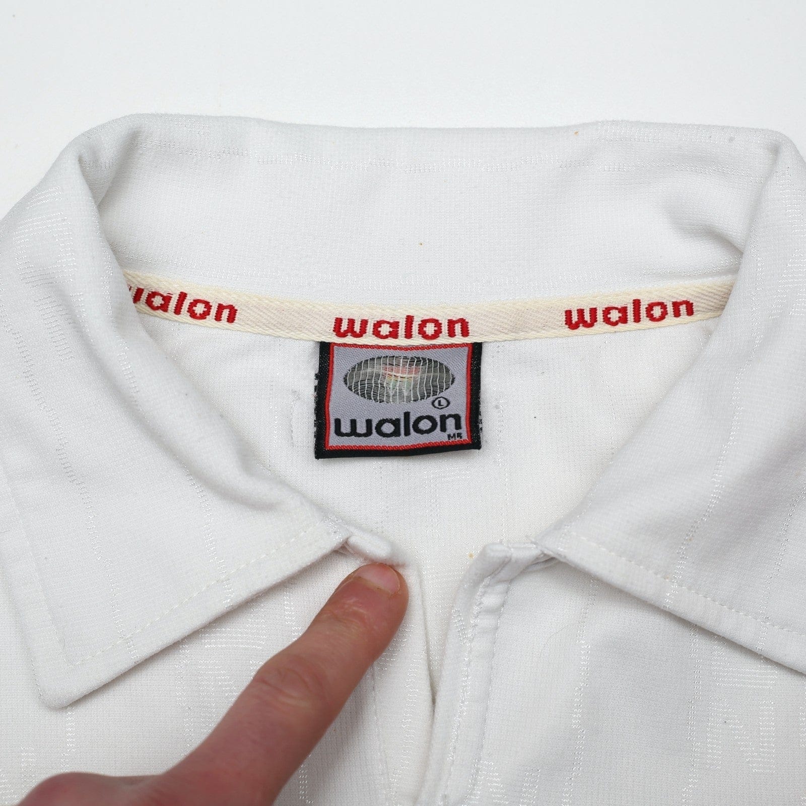 2002 Peru Vintage Walon Long Sleeve Home Football Shirt (L)