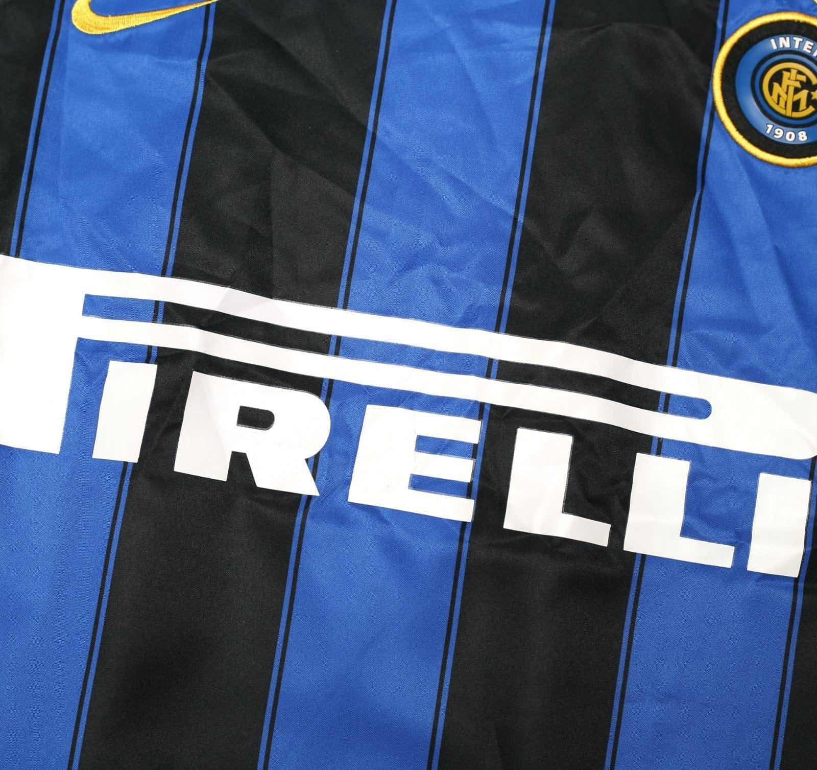 2003/04 ADRIANO #10 Inter Milan Vintage Nike Home Football Shirt (M)