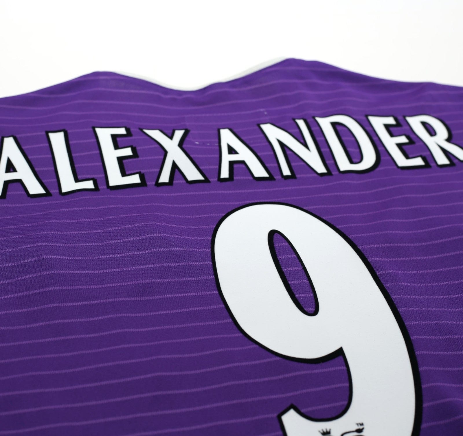 2003/04 ALEXANDER #9 Harchester United Vintage LCS Home Football Shirt (XL)