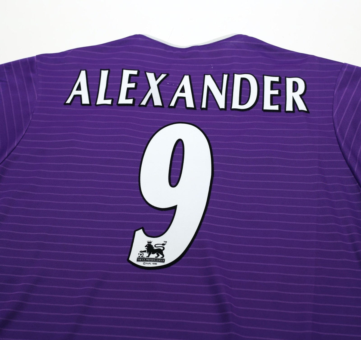 2003/04 ALEXANDER #9 Harchester United Vintage LCS Home Football Shirt (XL)