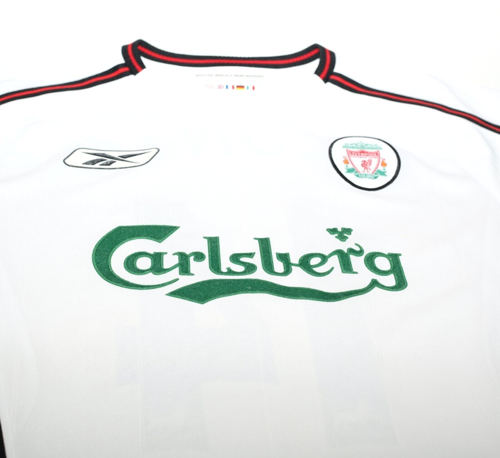 2003/05 ALONSO #14 Liverpool Vintage Reebok Away Football Shirt