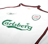 2003/04 ALONSO #14 Liverpool Vintage Reebok Away Football Shirt Jersey (S)