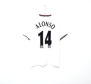 2003/04 ALONSO #14 Liverpool Vintage Reebok Away Football Shirt Jersey (S)