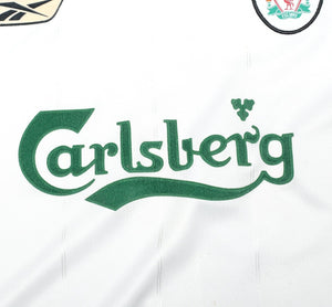 2003/04 ALONSO #14 Liverpool Vintage Reebok Away Football Shirt (M)