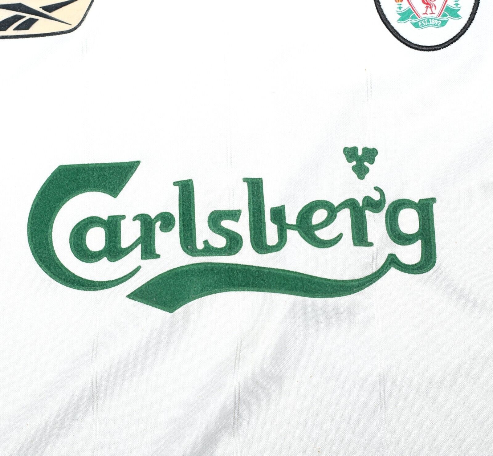 2003/04 ALONSO #14 Liverpool Vintage Reebok Away Football Shirt (M)