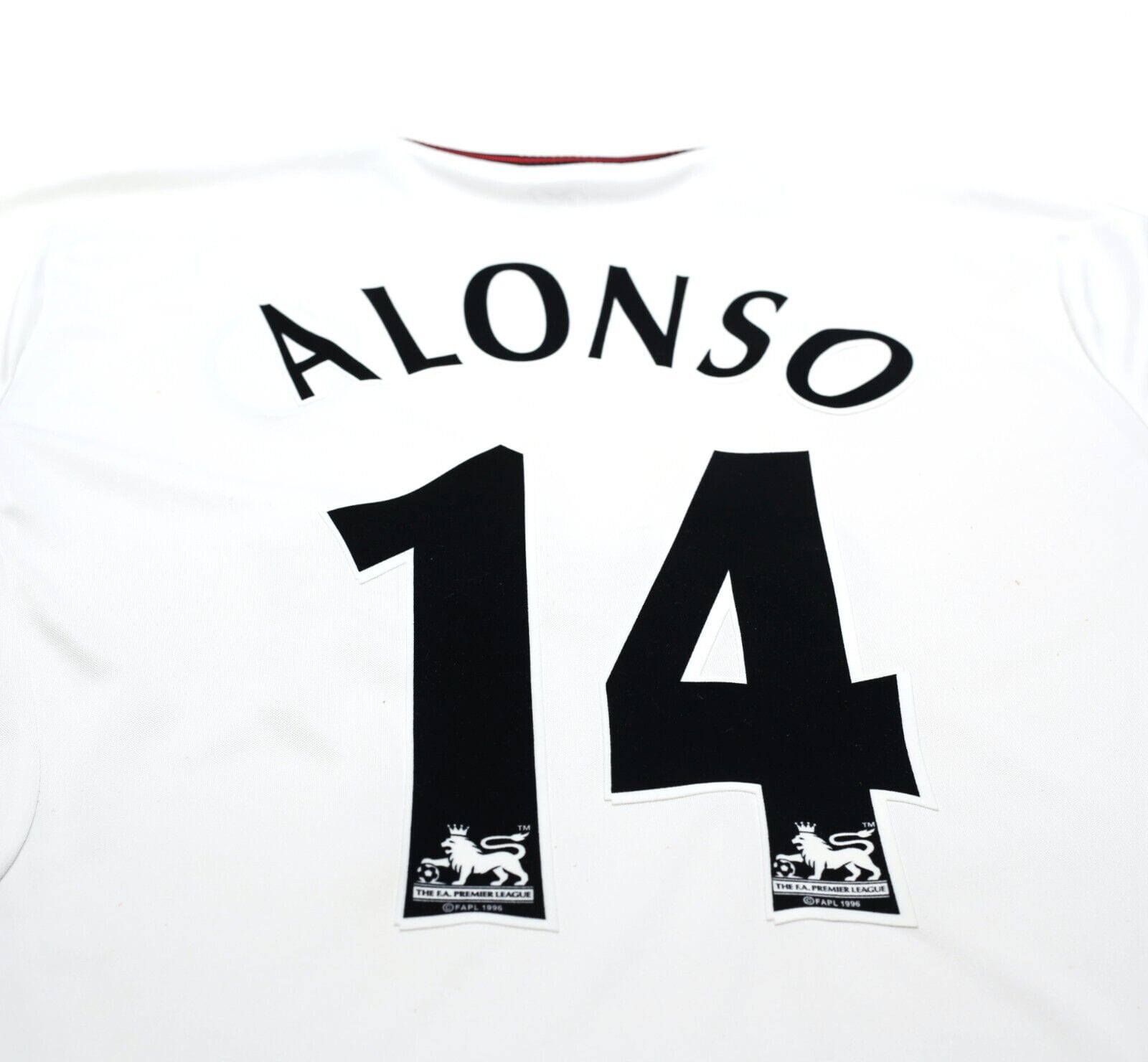 2003/04 ALONSO #14 Liverpool Vintage Reebok Away Football Shirt (M)