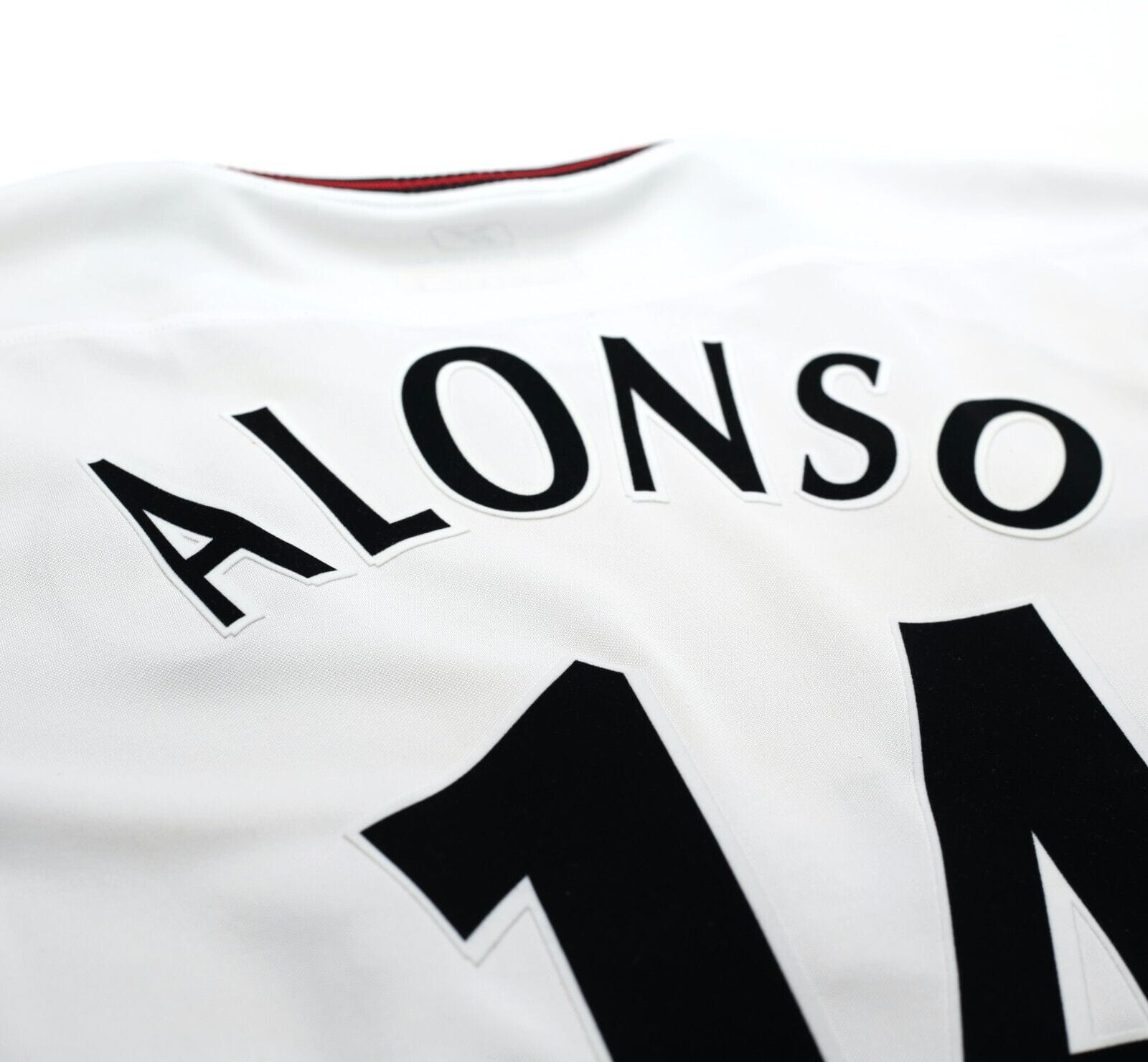 2003/04 ALONSO #14 Liverpool Vintage Reebok Away Football Shirt (M)