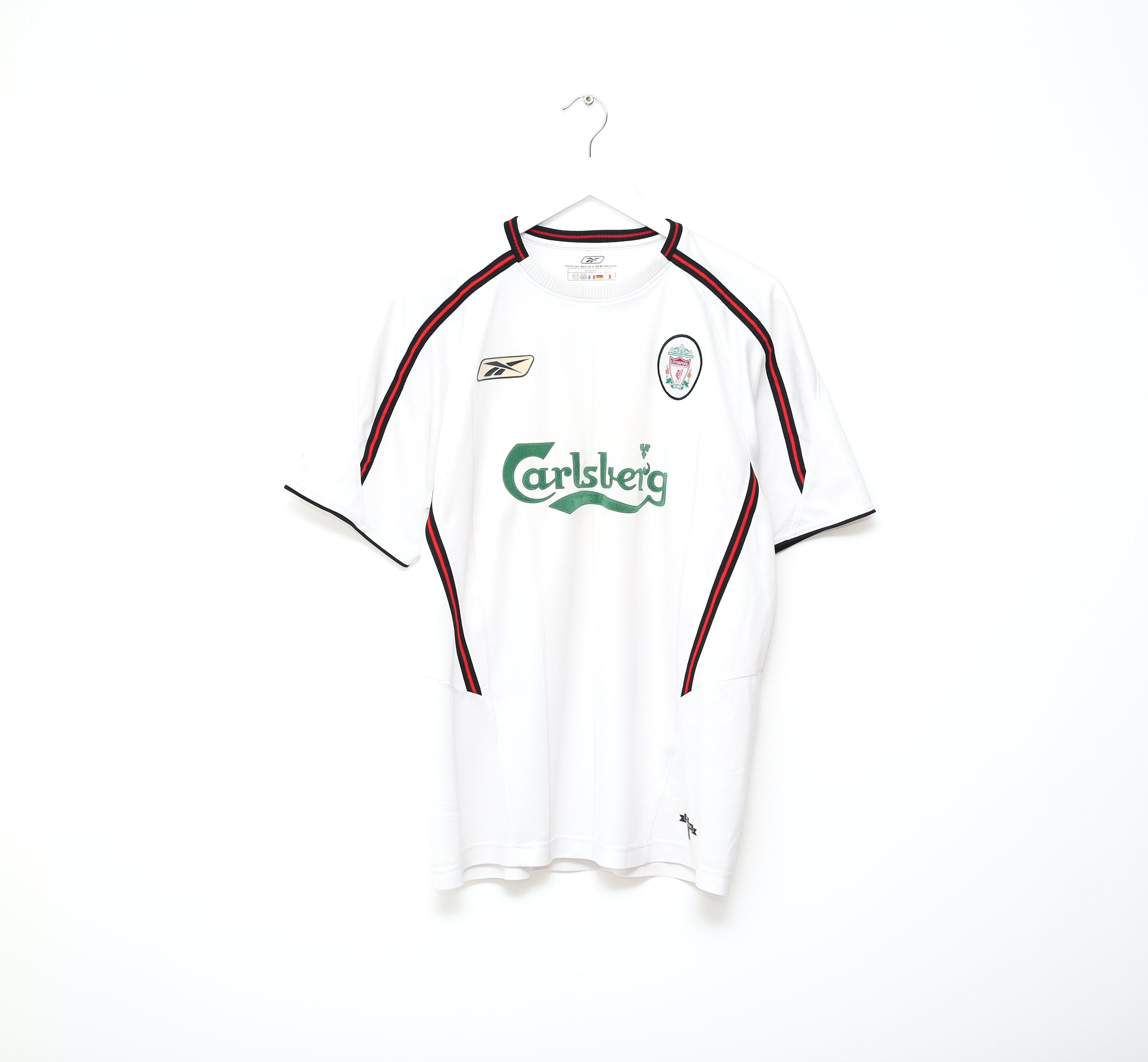 2003/05 ALONSO #14 Liverpool Vintage Reebok Away Football