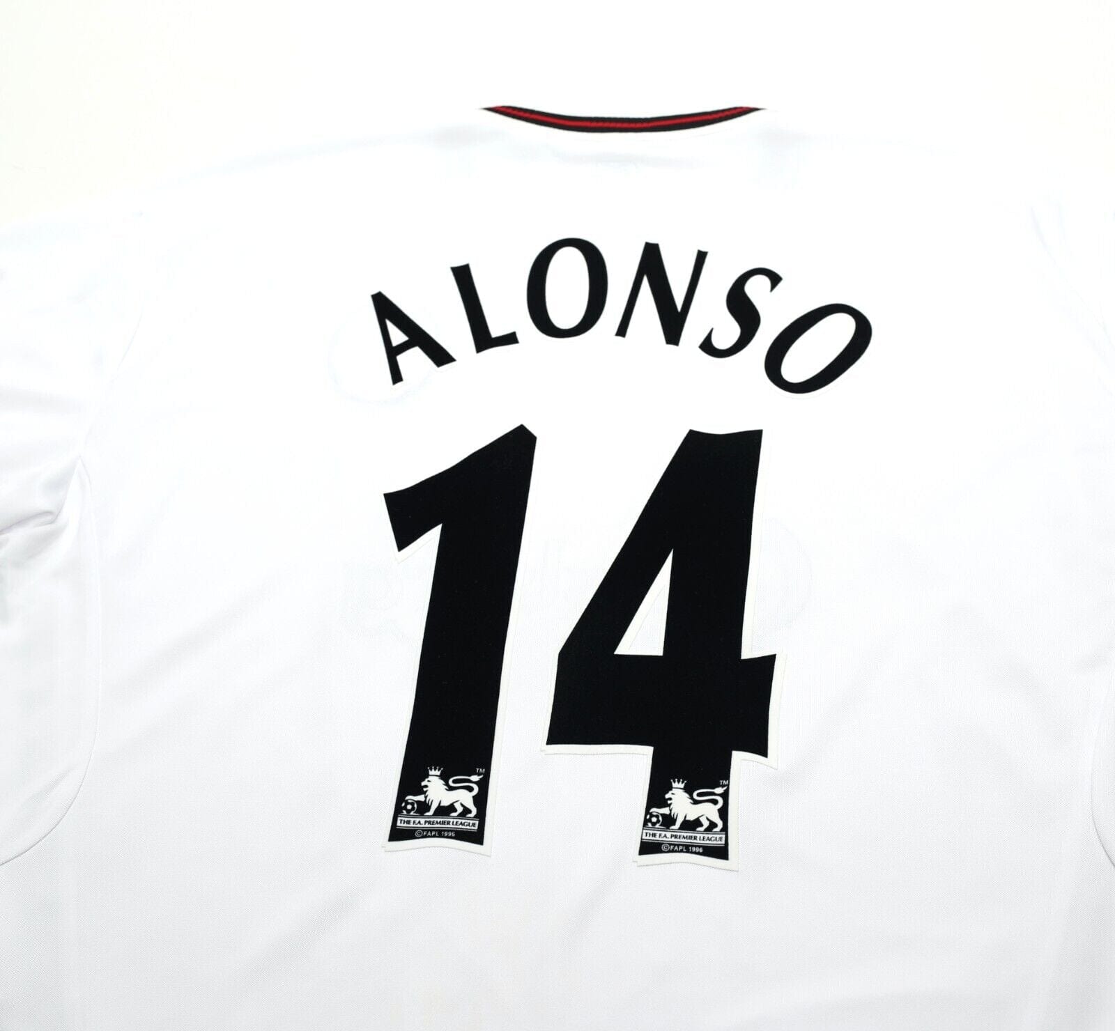 2003/04 ALONSO #14 Liverpool Vintage Reebok Away Football Shirt (XL)