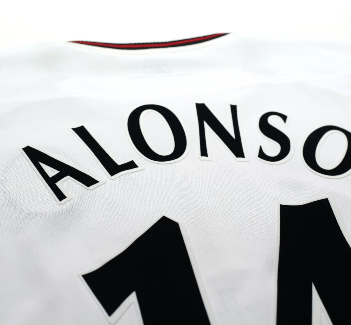 2003/04 ALONSO #14 Liverpool Vintage Reebok Away Football Shirt (XL)