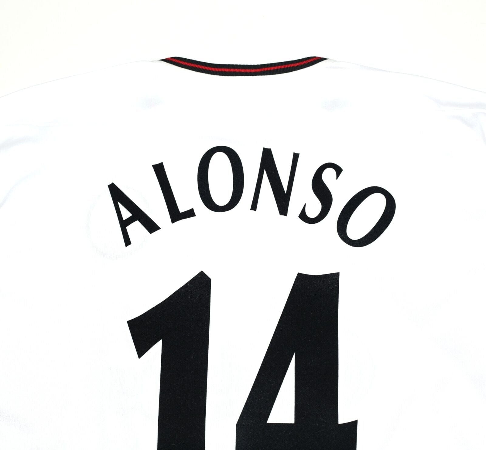 2003/04 ALONSO #14 Liverpool Vintage Reebok Away Football Shirt (XL)