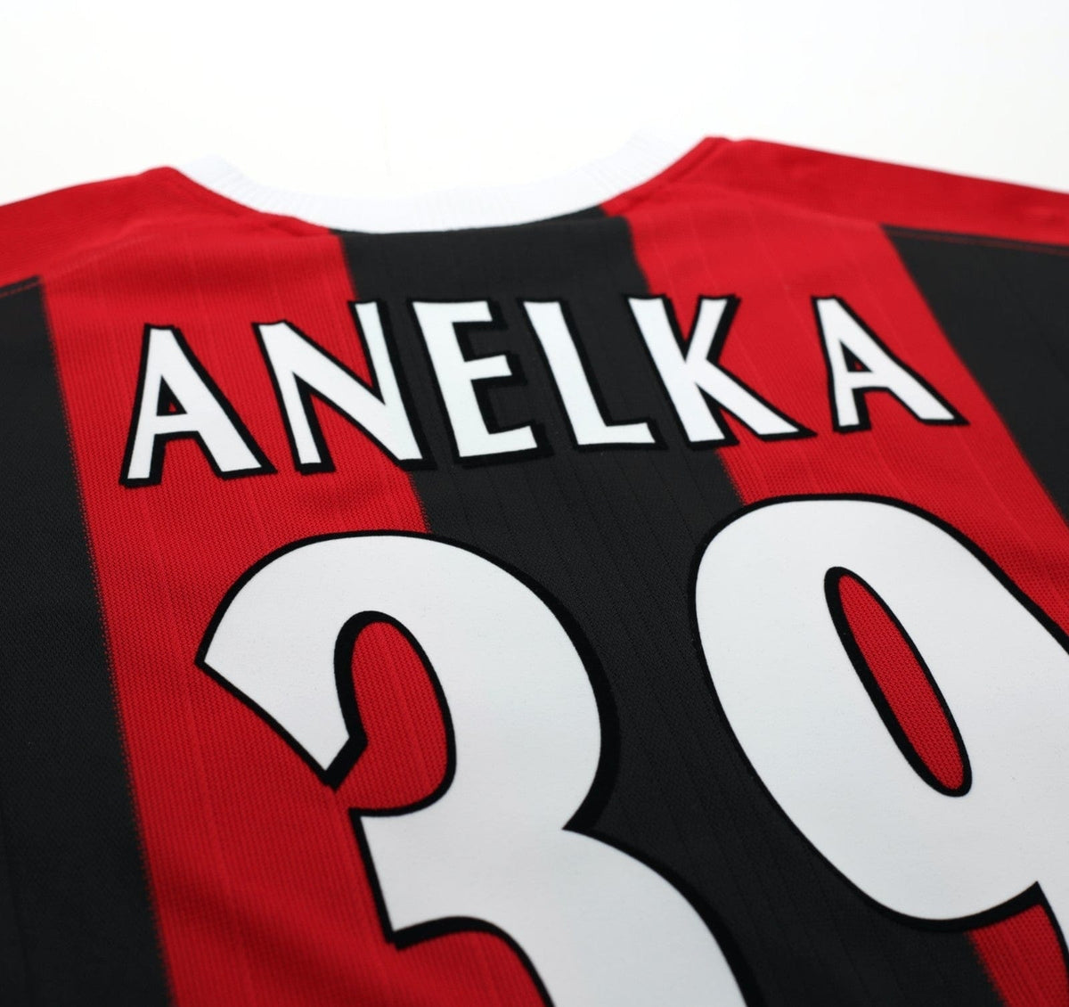 2003/04 ANELKA #39 Manchester City Vintage Reebok Away Football Shirt (M)