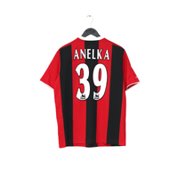 2003/04 ANELKA #39 Manchester City Vintage Reebok Away Football Shirt (M)