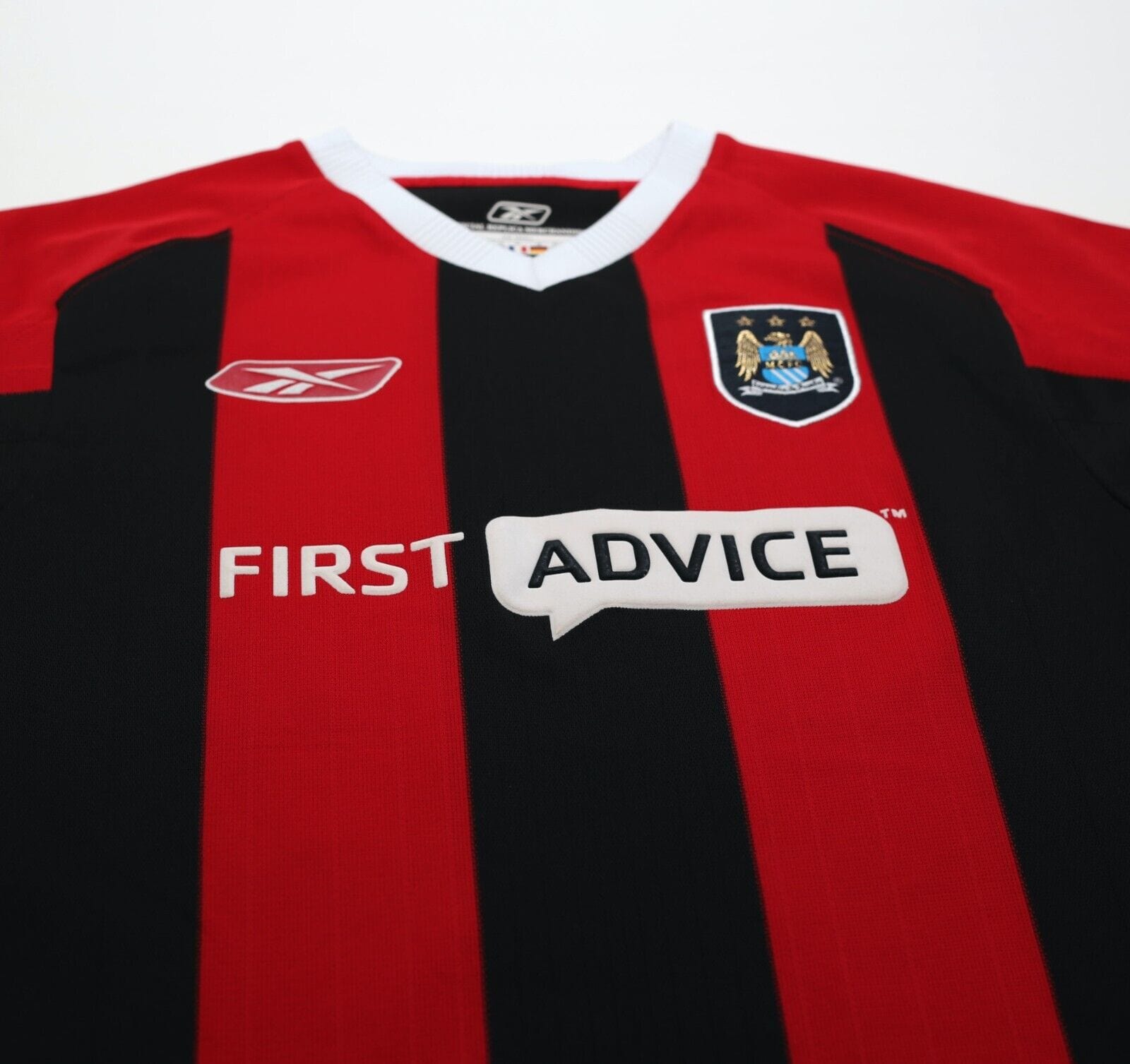 2003/04 ANELKA #39 Manchester City Vintage Reebok Away Football Shirt (S)