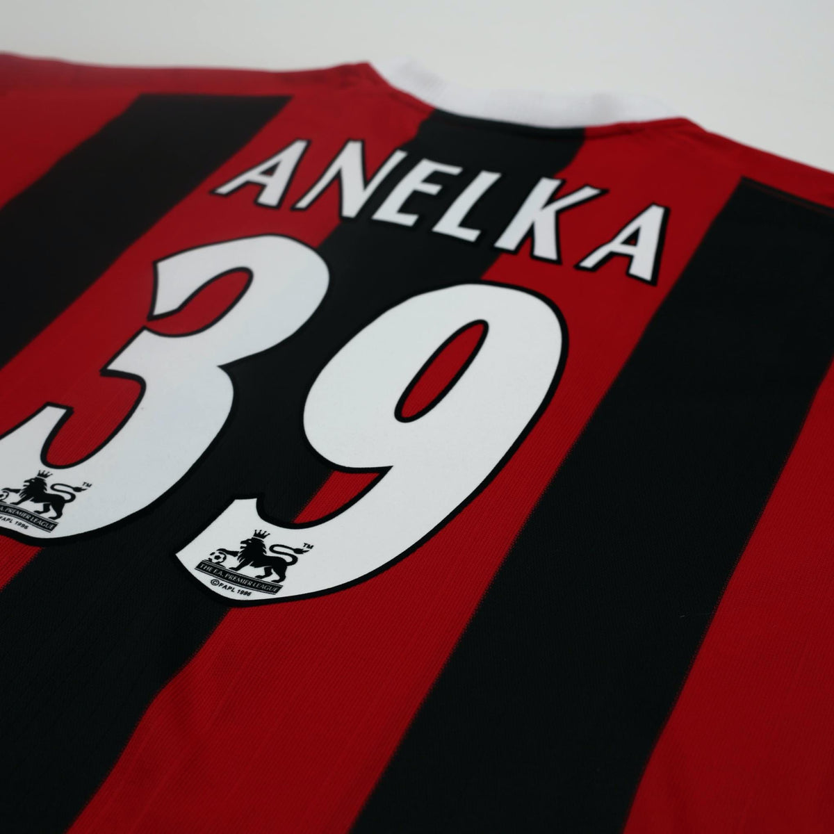 2003/04 ANELKA #39 Manchester City Vintage Reebok Away Football Shirt (XXL)