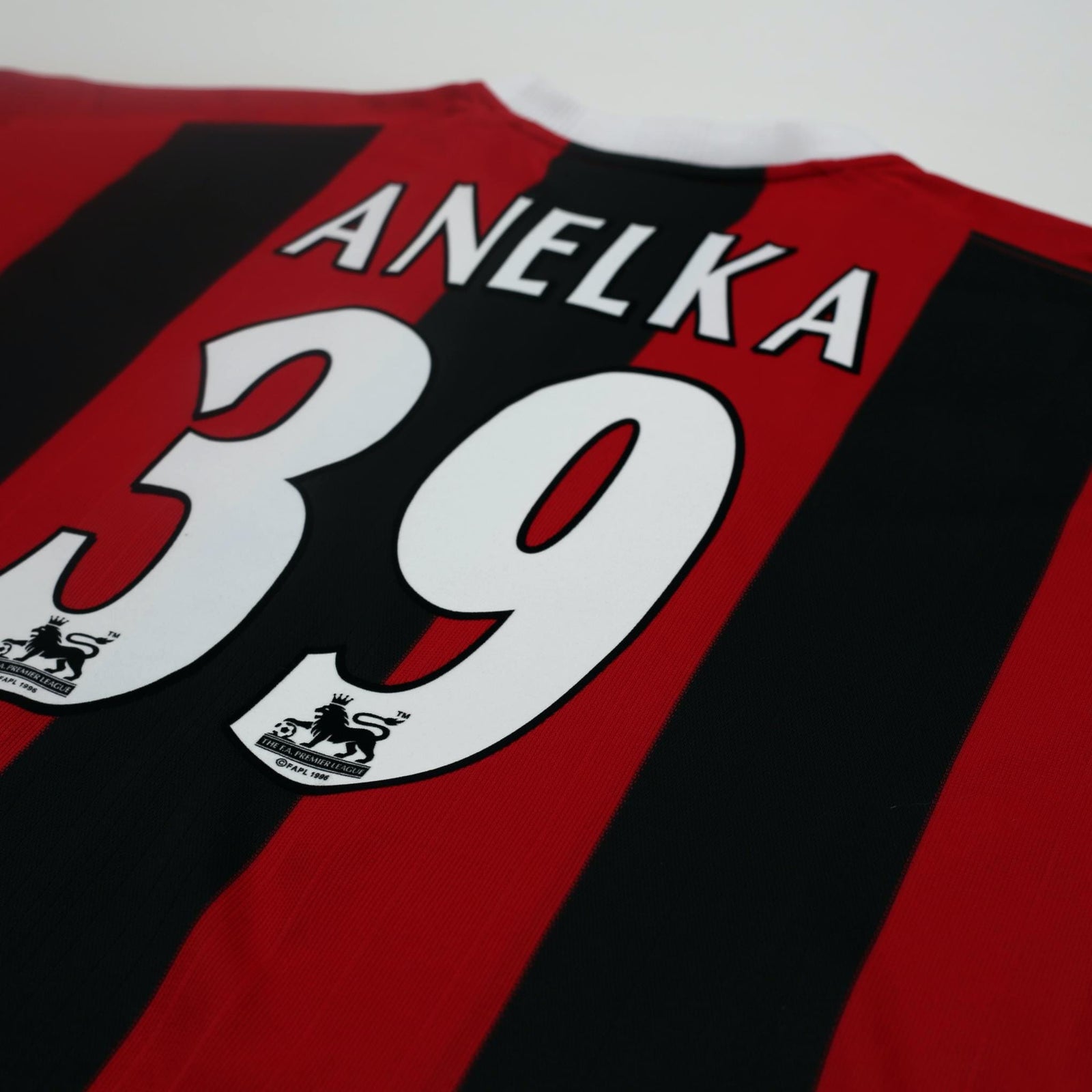 2003/04 ANELKA #39 Manchester City Vintage Reebok Away Football Shirt (XXL)