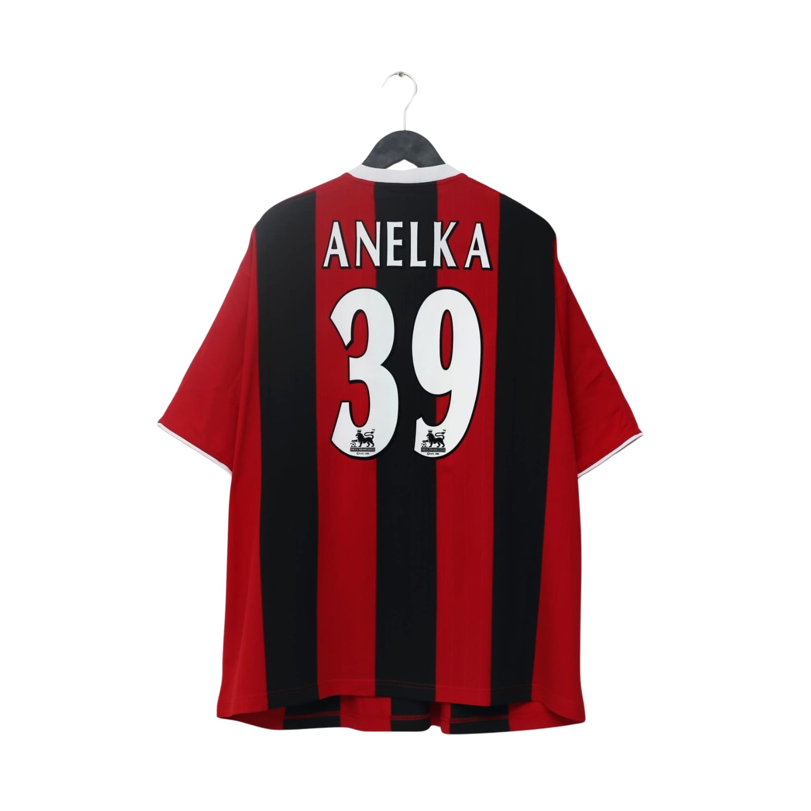2003/04 ANELKA #39 Manchester City Vintage Reebok Away Football Shirt (XXL)