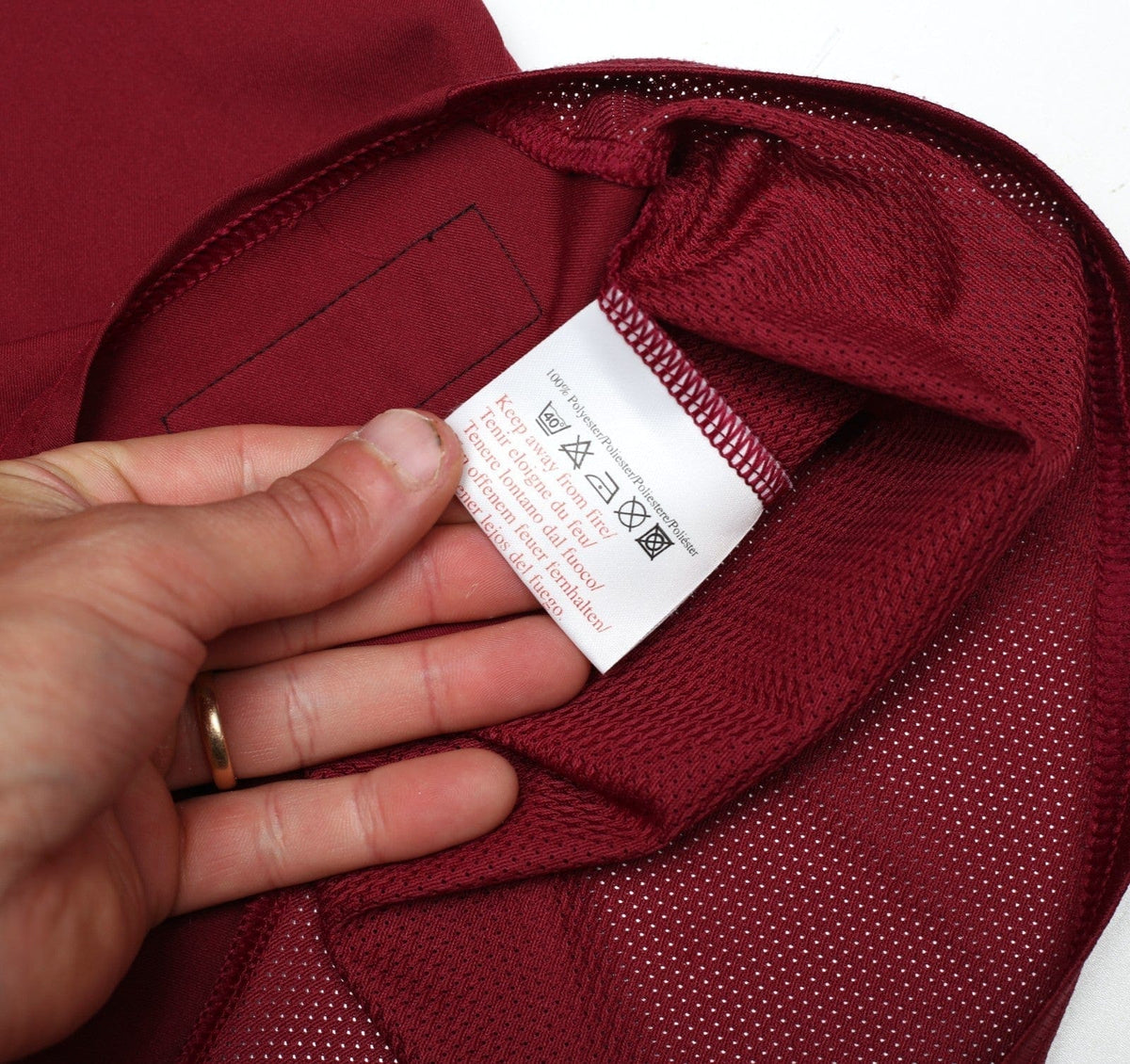 2003/04 ANGEL #18 Aston Villa Vintage Diadora Home Football Shirt (L)