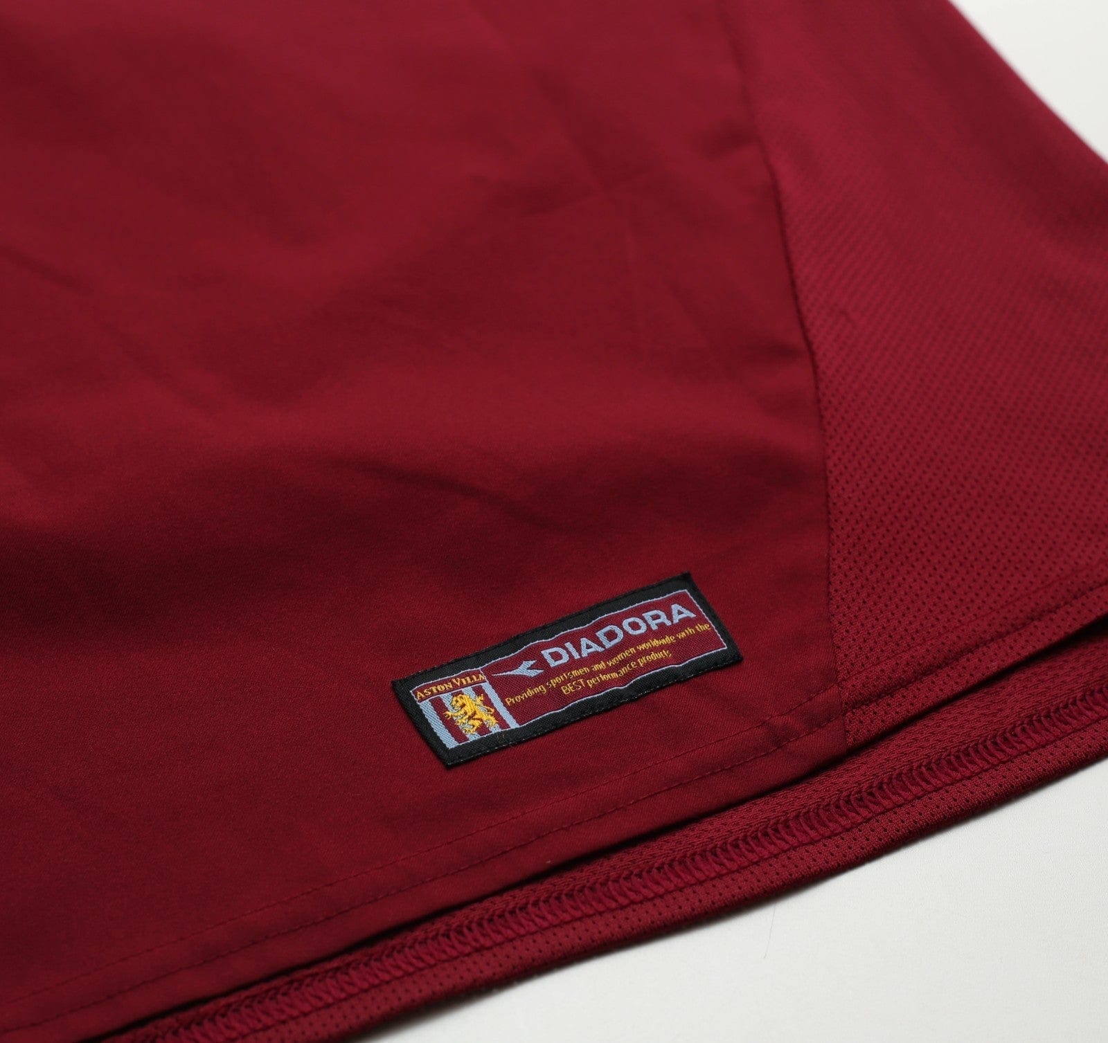 2003/04 ANGEL #18 Aston Villa Vintage Diadora Home Football Shirt (L)