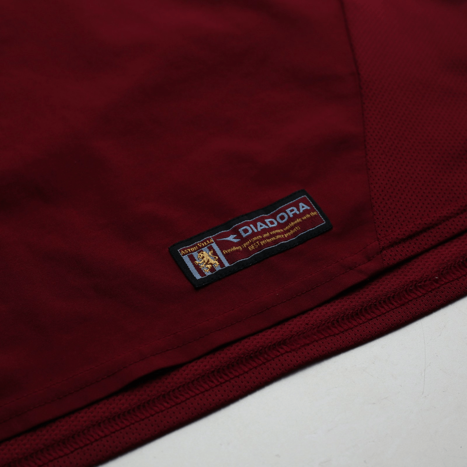 2003/04 Angel #18 Aston Villa Vintage Diadora Home Football Shirt (S/M)