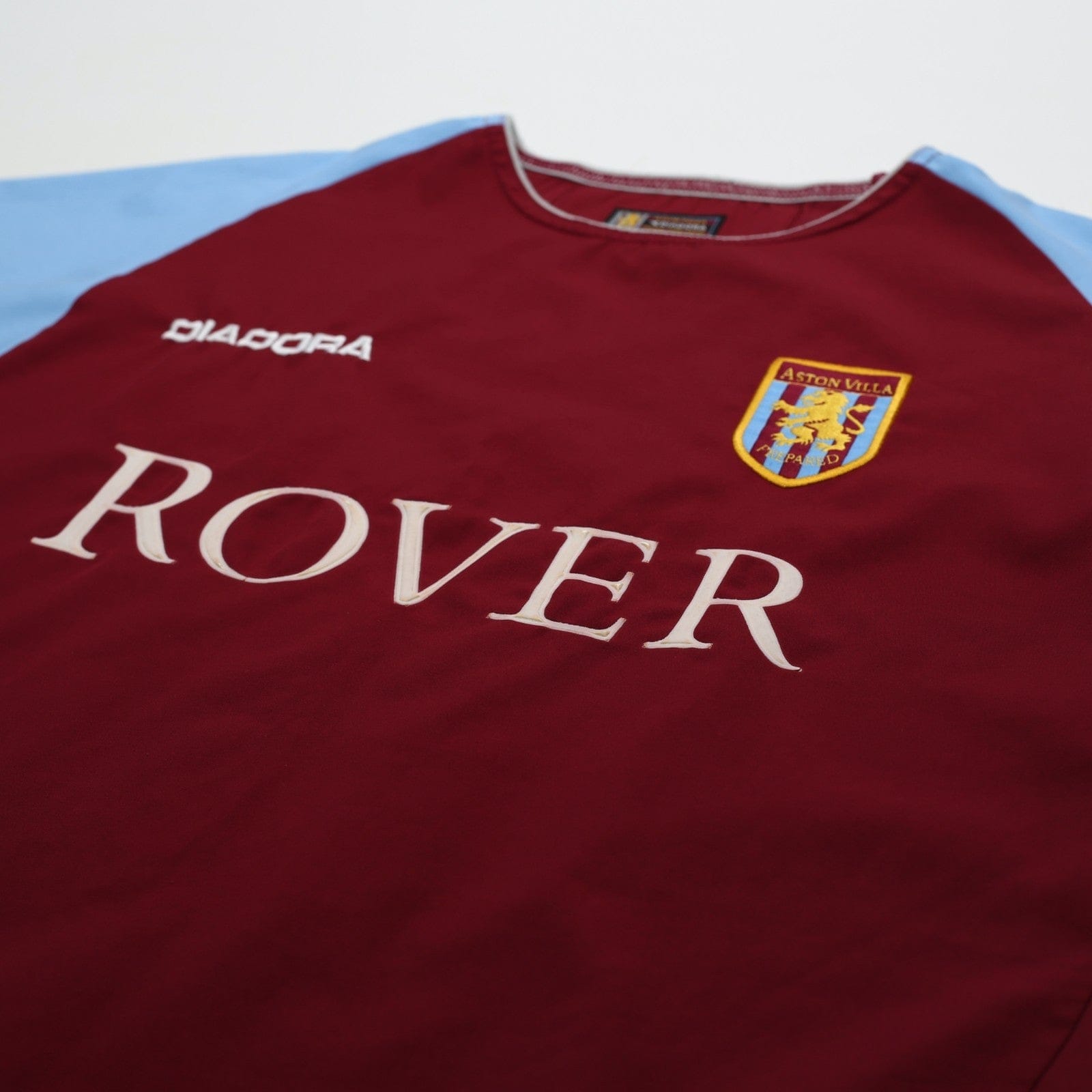 2003/04 Angel #18 Aston Villa Vintage Diadora Home Football Shirt (S/M)