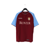 2003/04 Angel #18 Aston Villa Vintage Diadora Home Football Shirt (S/M)