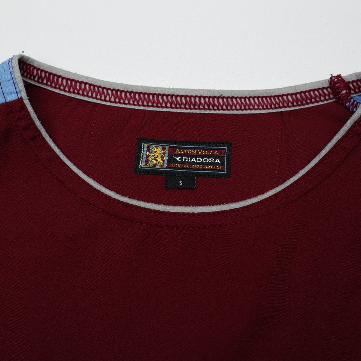 2003/04 Angel #18 Aston Villa Vintage Diadora Home Football Shirt (S/M)