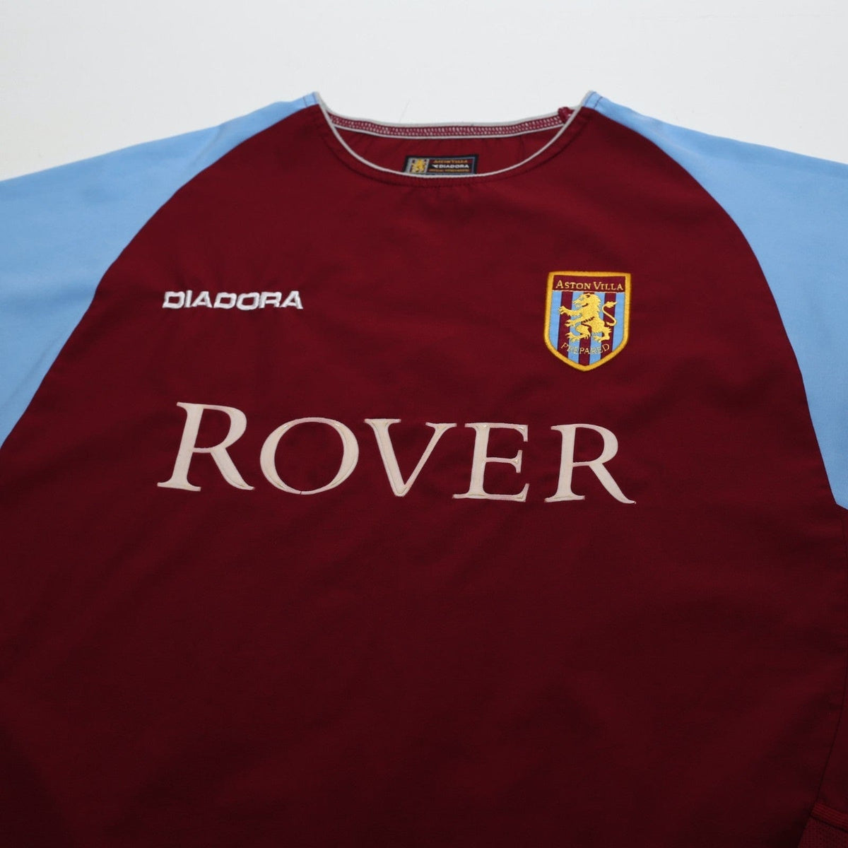2003/04 Angel #18 Aston Villa Vintage Diadora Home Football Shirt (S/M)