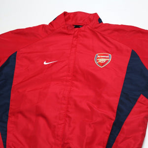 2003/04 Arsenal Vintage Nike Football Track Top Jacket (M) Mint