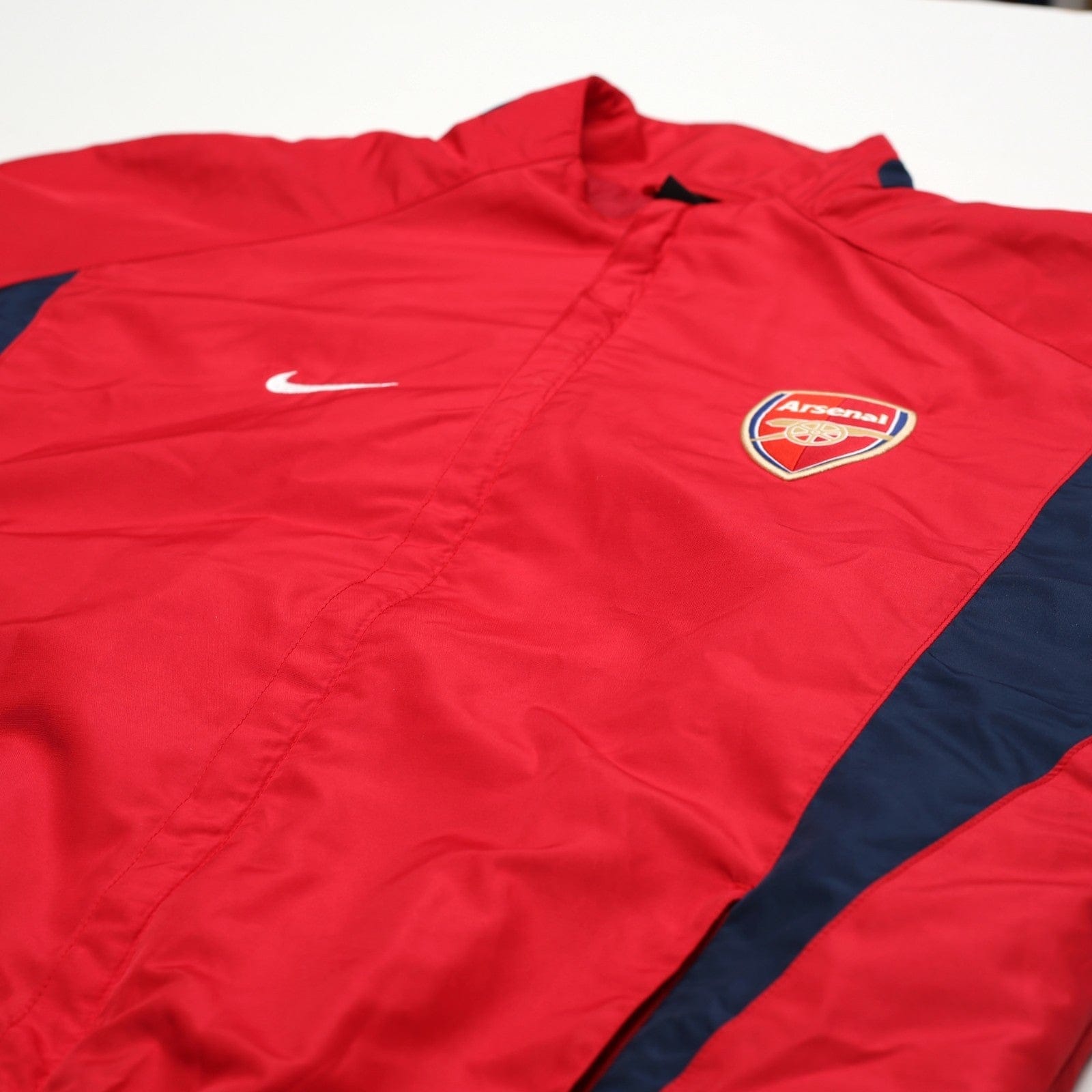 2003/04 Arsenal Vintage Nike Football Track Top Jacket (M) Mint