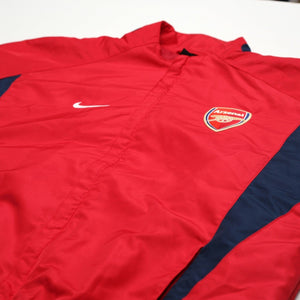2003/04 Arsenal Vintage Nike Football Track Top Jacket (M) Mint
