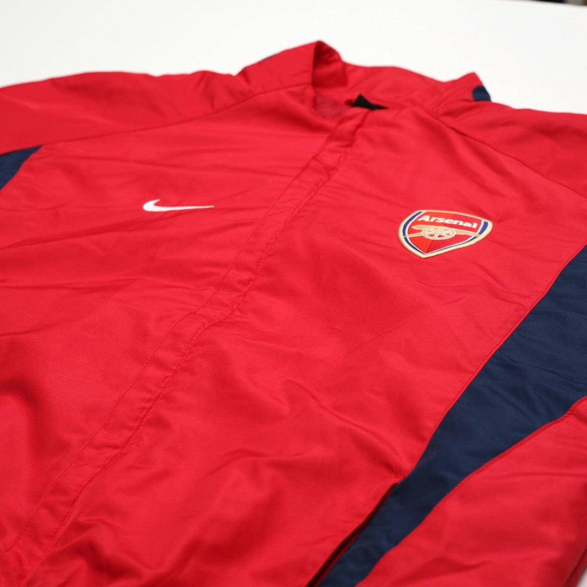 2003/04 Arsenal Vintage Nike Football Track Top Jacket (M) Mint