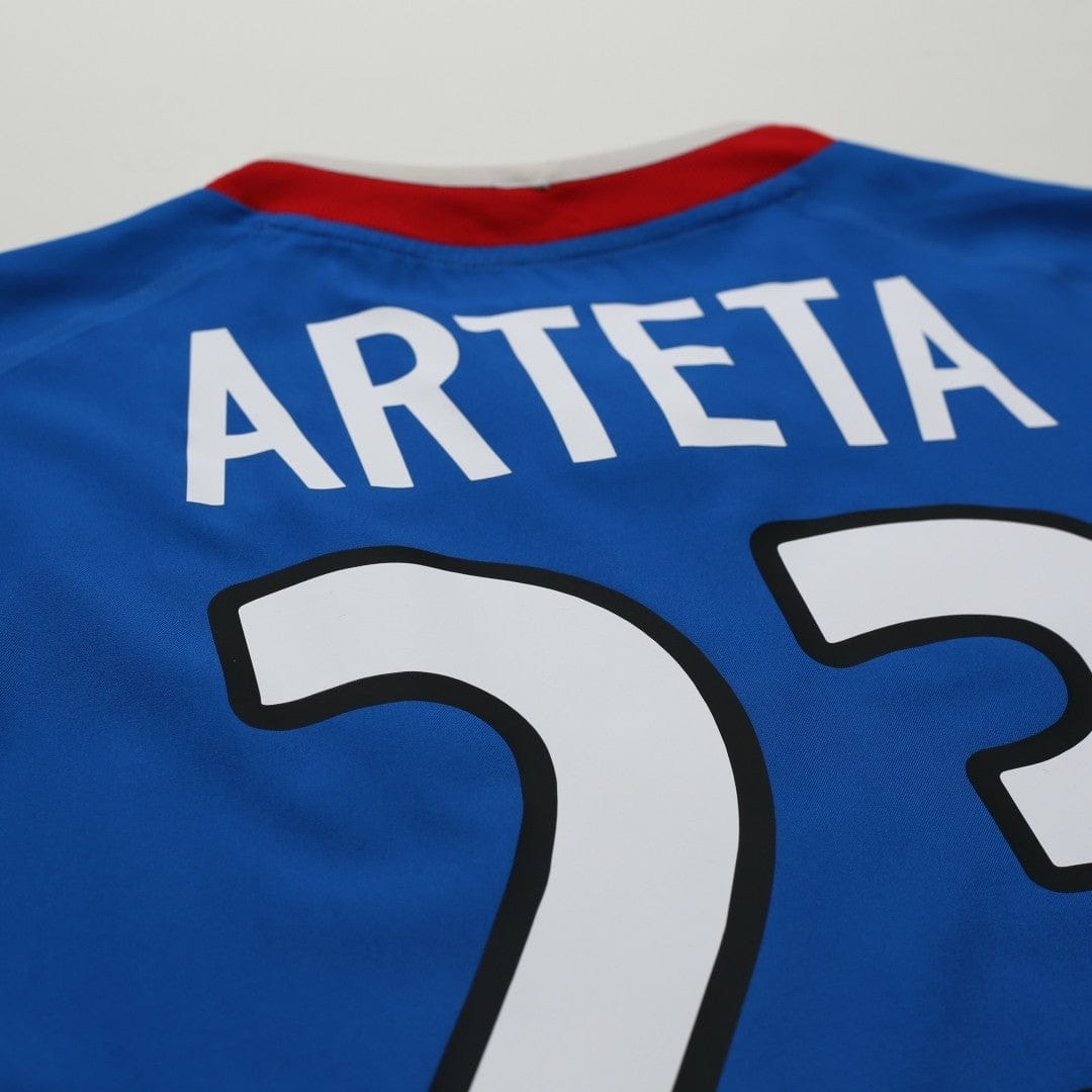 2003/04 Arteta #23 Rangers Vintage Diadora Home Football Shirt (XL)